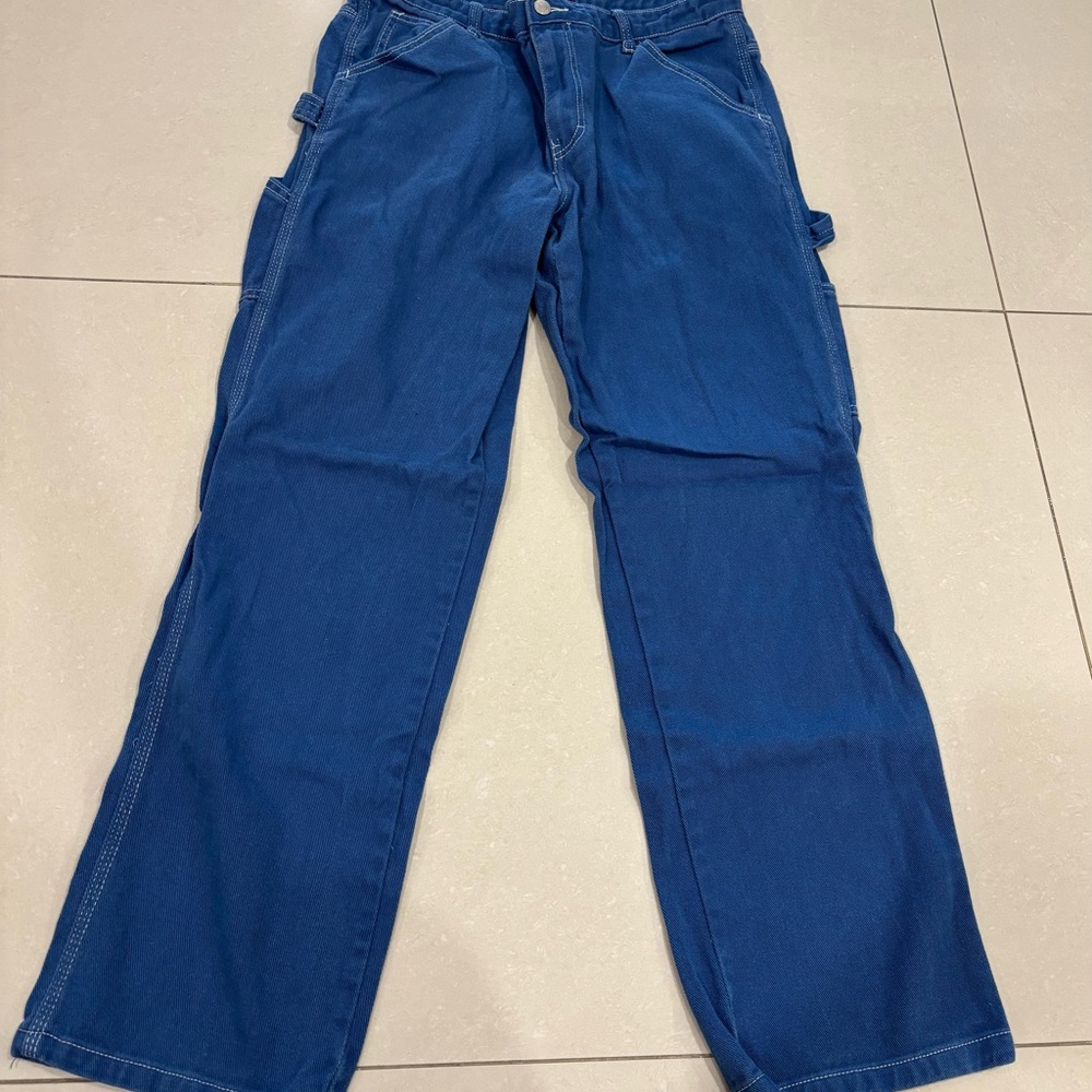 Men's Classic Blue Cargo Pants